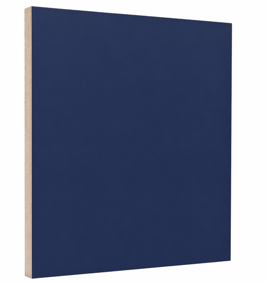 Navy Blue Finished Plywood Panel 27" H