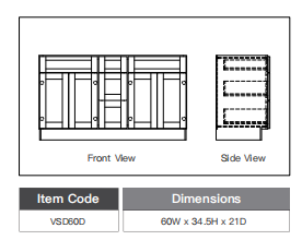VSD60D_2DVIEW2 USACabinetsOutlet