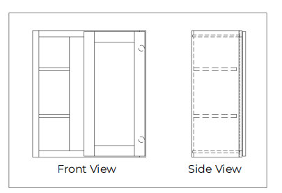 Wall_Blind_Corner_Cabinet_1_USA_Cabinets_Outlet USA Cabinets Outlet