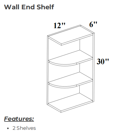 Wall_End_Shelf_USA_Cabinets_Outlet USACabinetsOutlet