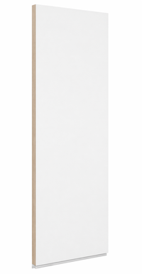 White Refrigerator End Panel Veneer