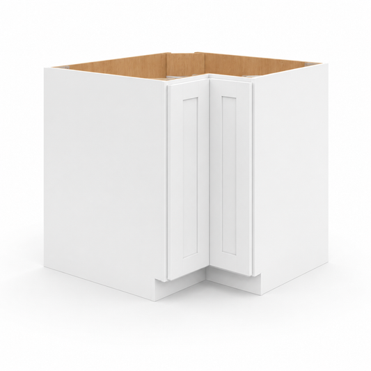 White Shaker Easy Reach Base Cabinet