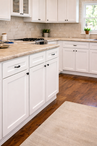 White Shaker Wall Diagonal Corner Cabinet – 24