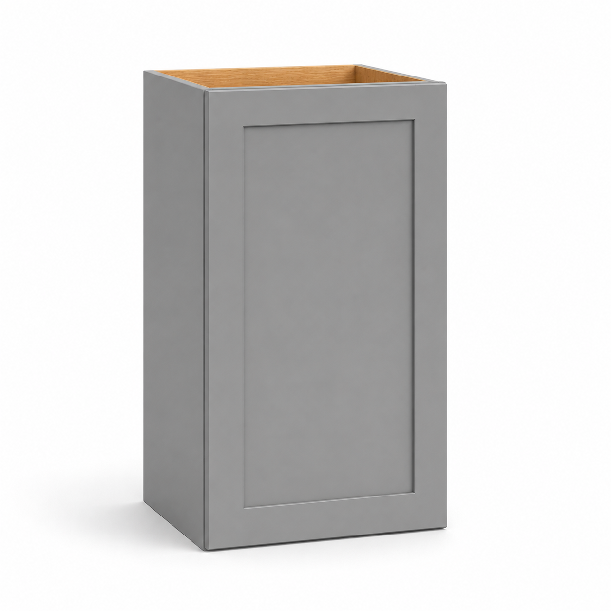 Gray Shaker 30″ H Single Door Wall Cabinet