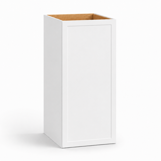 Slim Shaker White 36″ H Single Door Wall Cabinet