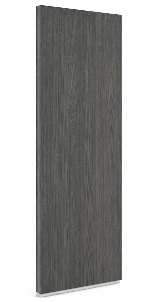 Gray Refrigerator End Panel Veneer