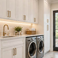 Double Shaker Dove White Sample Door