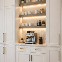 Double Shaker Dove White Sample Door