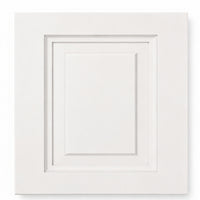 Double Shaker Dove White Sample Door