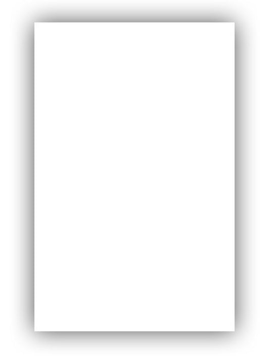 White Finished Plywood Panel 34.5" H