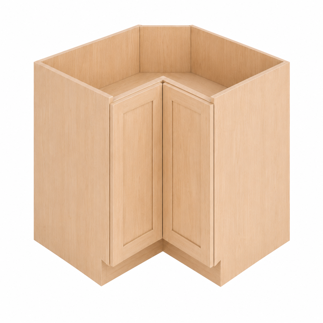 Unfinished Shaker Easy Reach Wall Cabinets