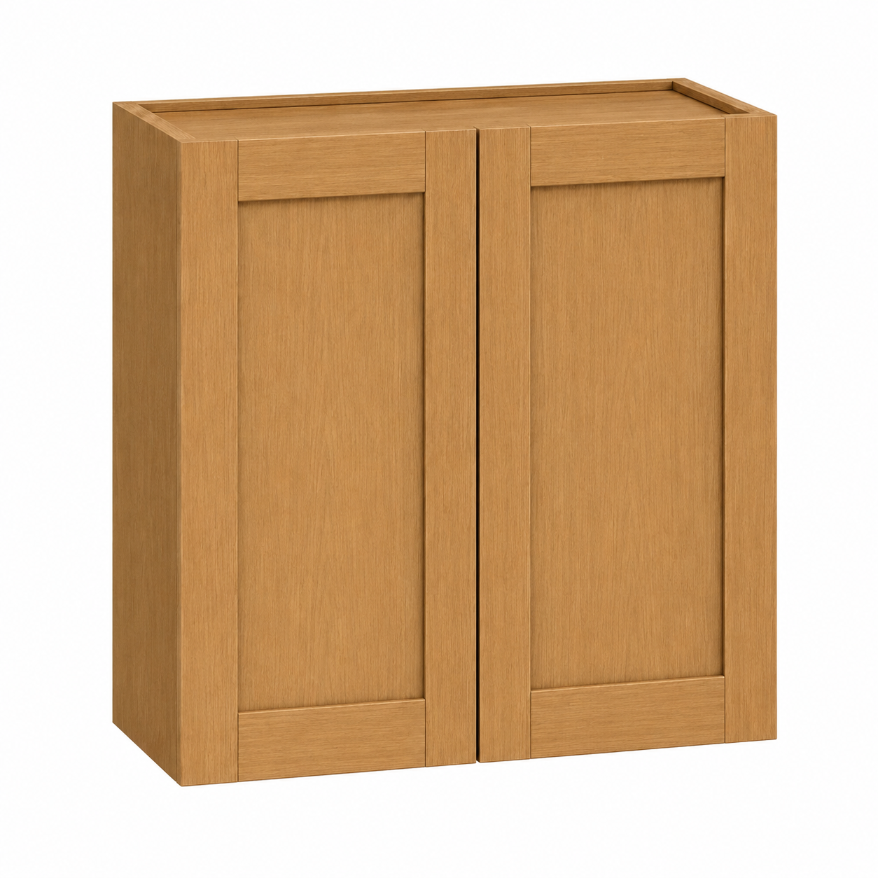 English Toffee Shaker 36″ H Double Door Wall Cabinet