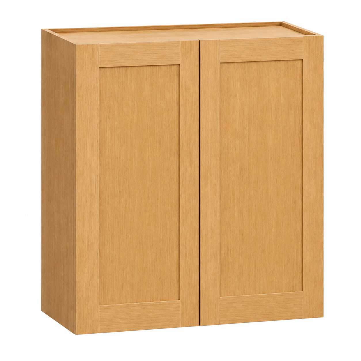 English Toffee Shaker 42″ H Double Door Wall Cabinet
