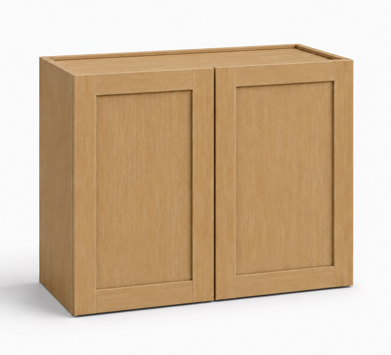 English Toffee Shaker 24″ H Double Doors Bridge Cabinet