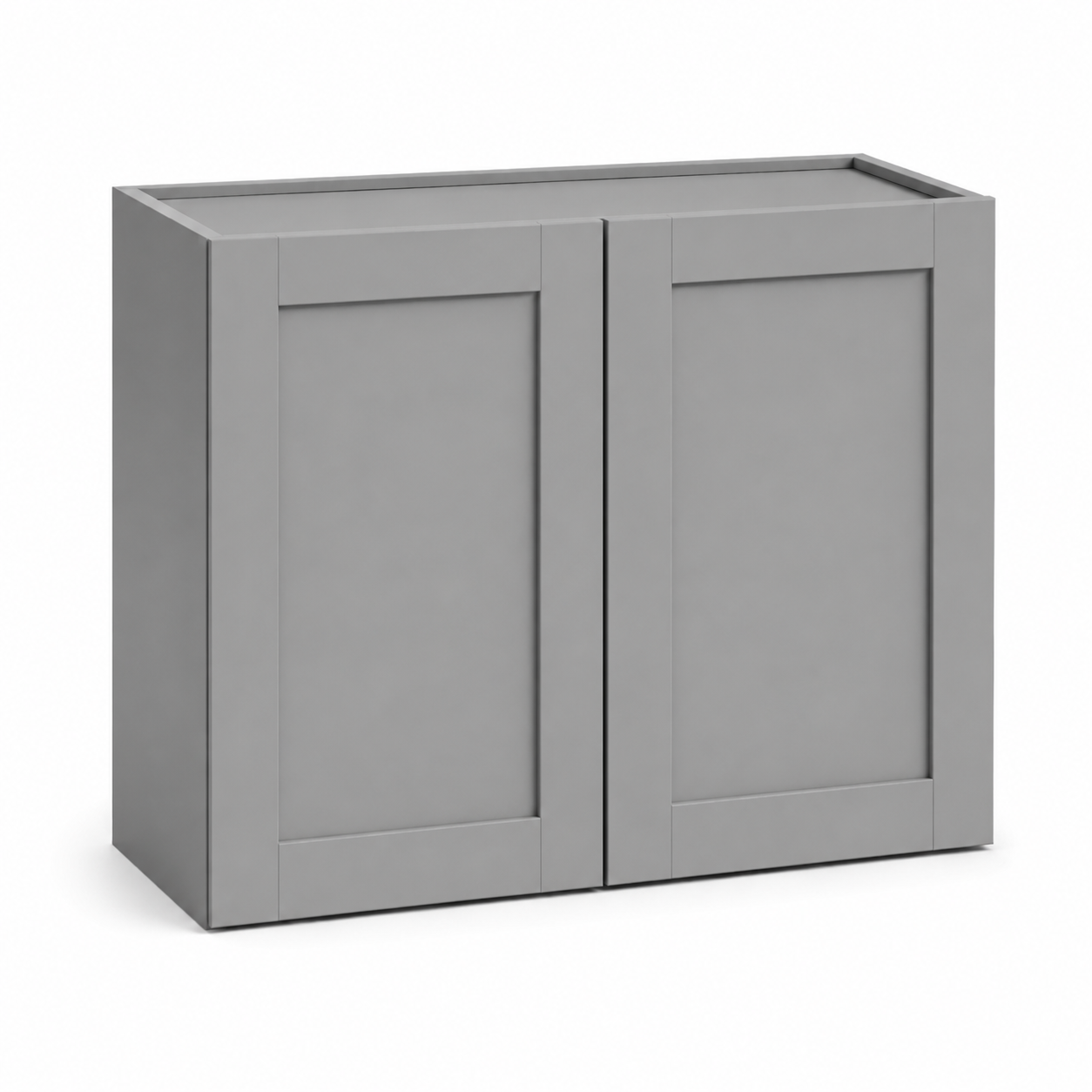 Gray Shaker 24″ H Double Doors Bridge Cabinet