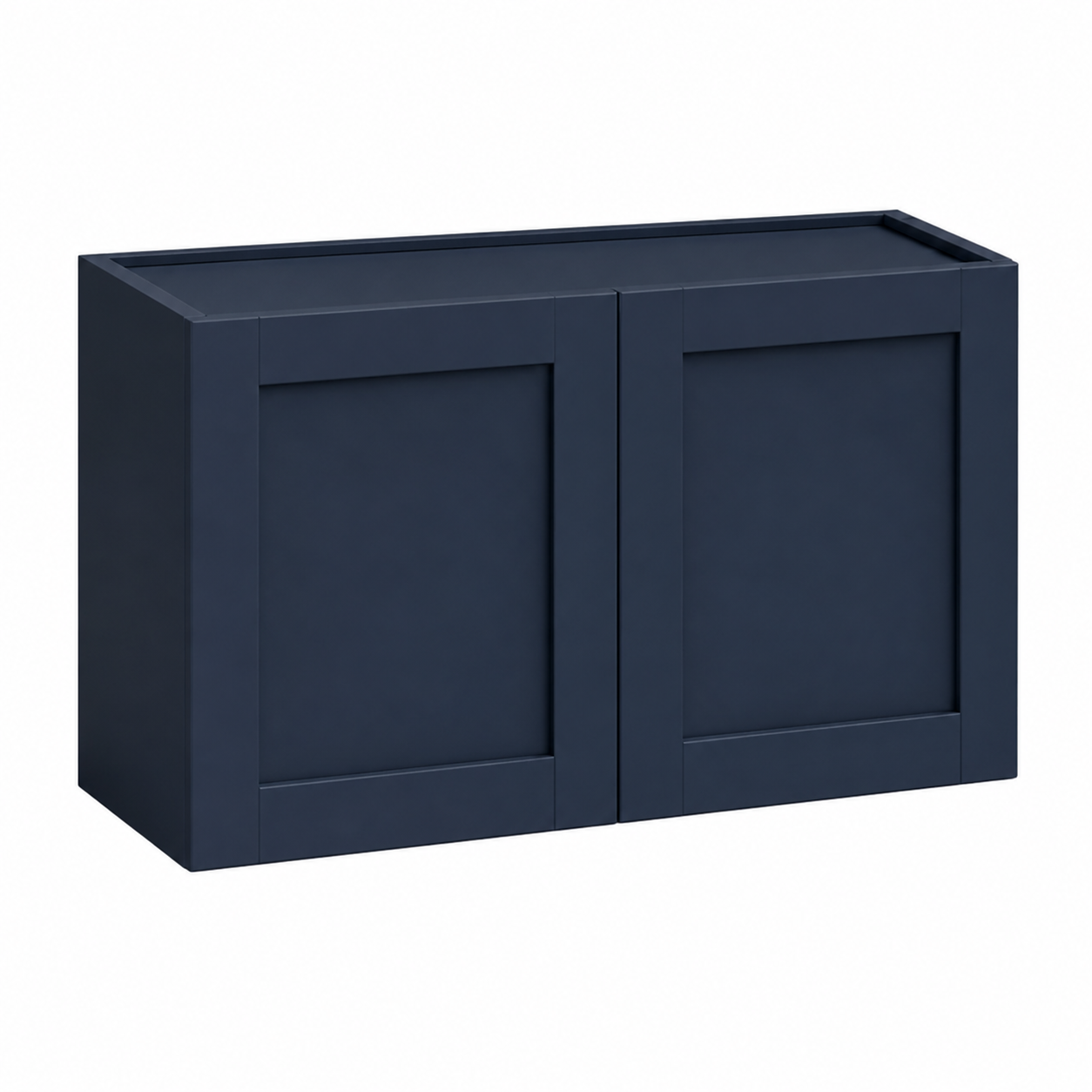 Navy Blue Shaker 18″ H Double Doors Bridge Cabinet