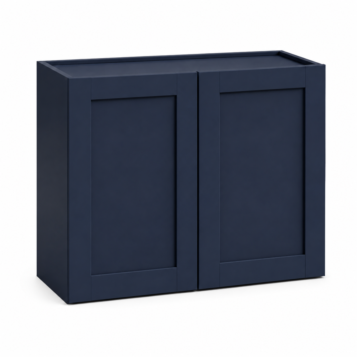 Navy Blue Shaker 24″ H Double Doors Bridge Cabinet