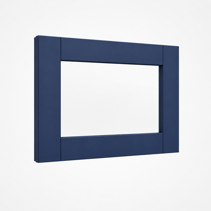 Navy Blue Shaker 12"H Single Glass Door