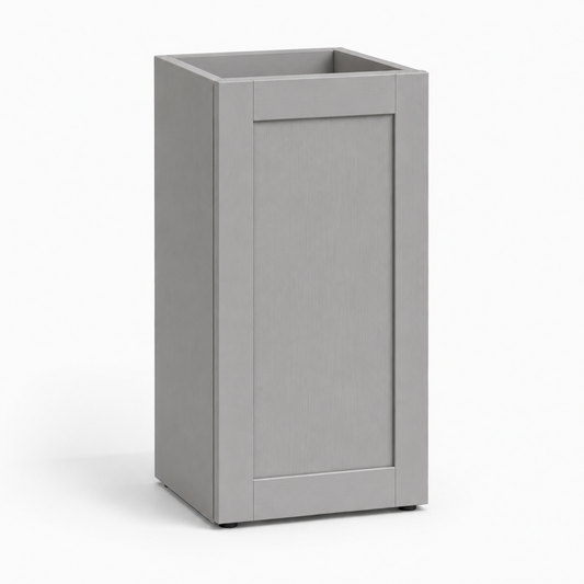 Gray Shaker 36″ H Single Door Wall Cabinets