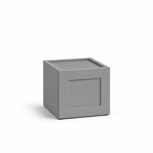 Gray Shaker 12″ H Single Door Wall Cabinet
