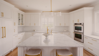 White Shaker Microwave Base Cabinet