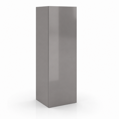 High Gloss Gray 36″ H Single Door Wall Cabinet