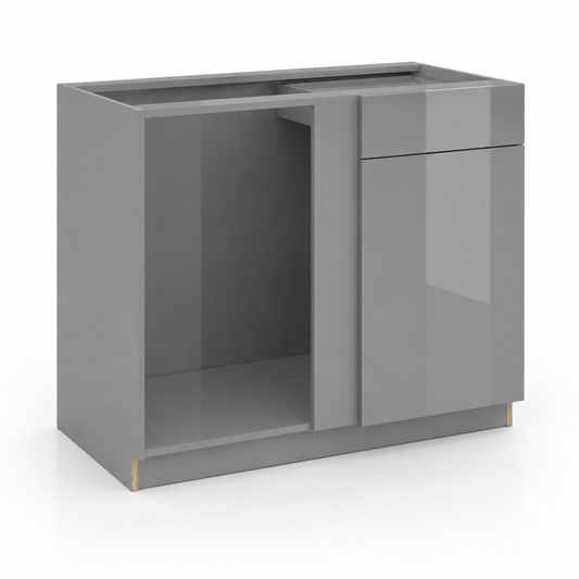 Gray kitchen cabinet with a drawer on a white background|USA Cabinets Outlet |