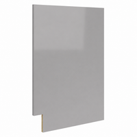 High Gloss Gray Finished Plywood Panel for Base Cabinet