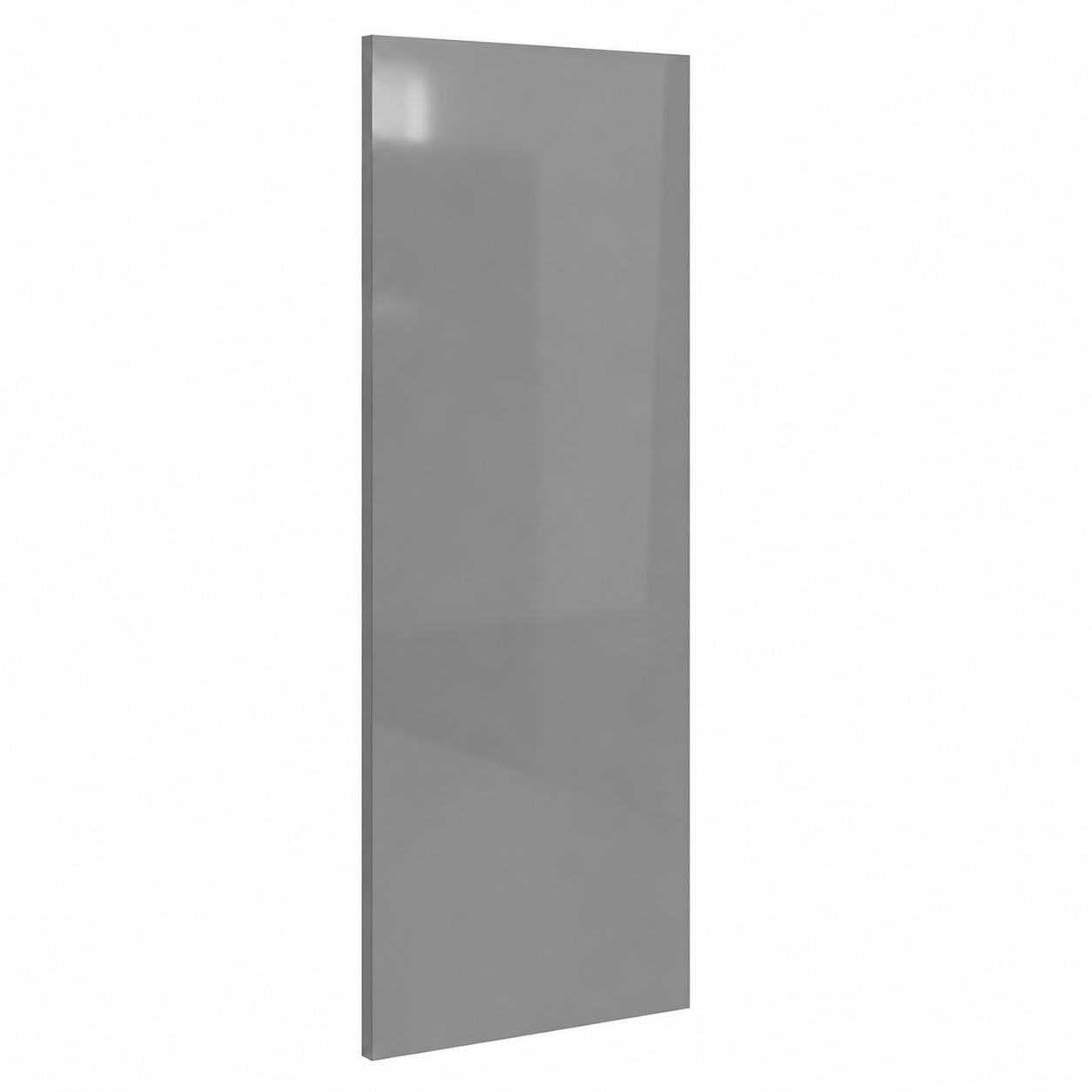 High Gloss Gray 42"H Finished Plywood Panel for Wall Cabinets