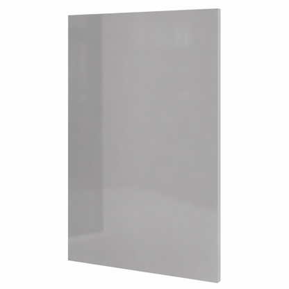 High Gloss Gray Dishwasher Return Panel