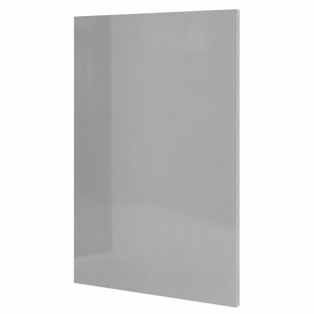 High Gloss Gray Dishwasher Return Panel