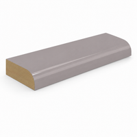 High Gloss Gray Scribe Moulding