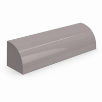High Gloss Gray Shoe Moulding