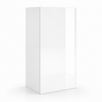 High Gloss White 30″ H Single Door Wall Cabinet