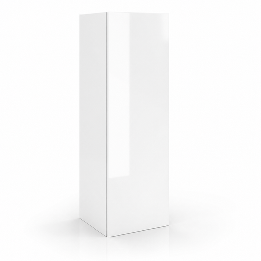 High Gloss White 36″ H Single Door Wall Cabinet