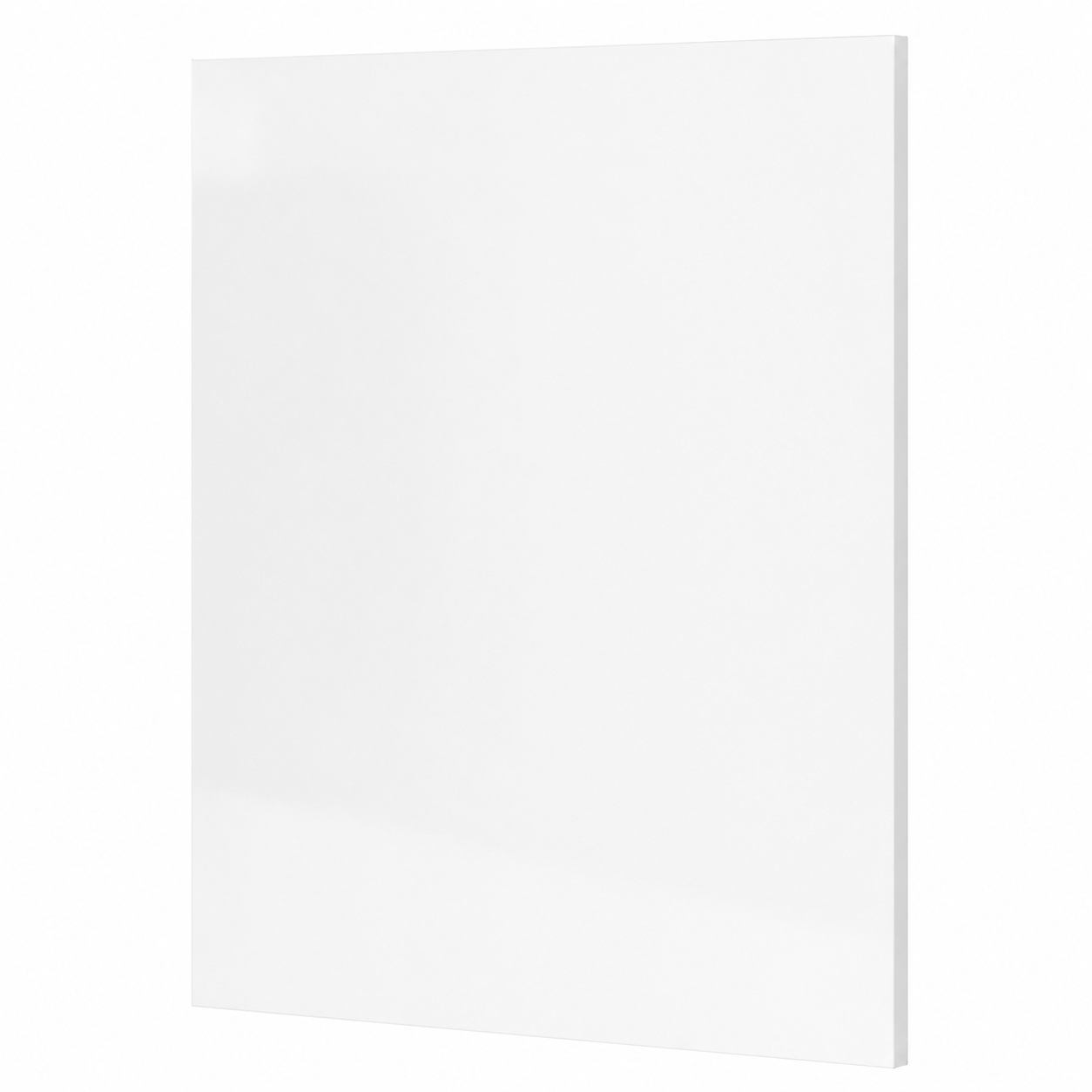 High Gloss White Base Decorative Door Panel