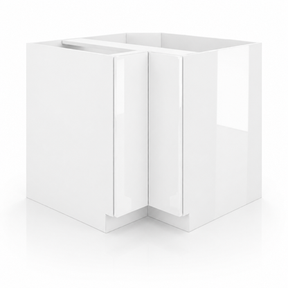 High Gloss White Easy Reach Base Cabinet