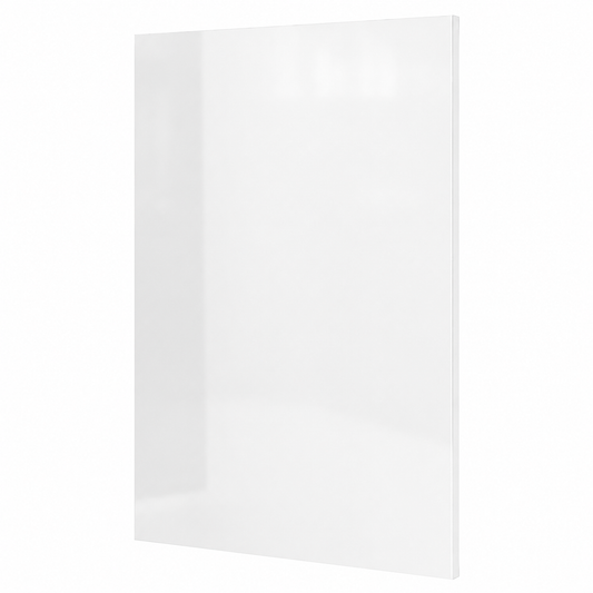 High Gloss White Dishwasher Return Panel