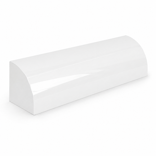 High Gloss White Shoe Moulding