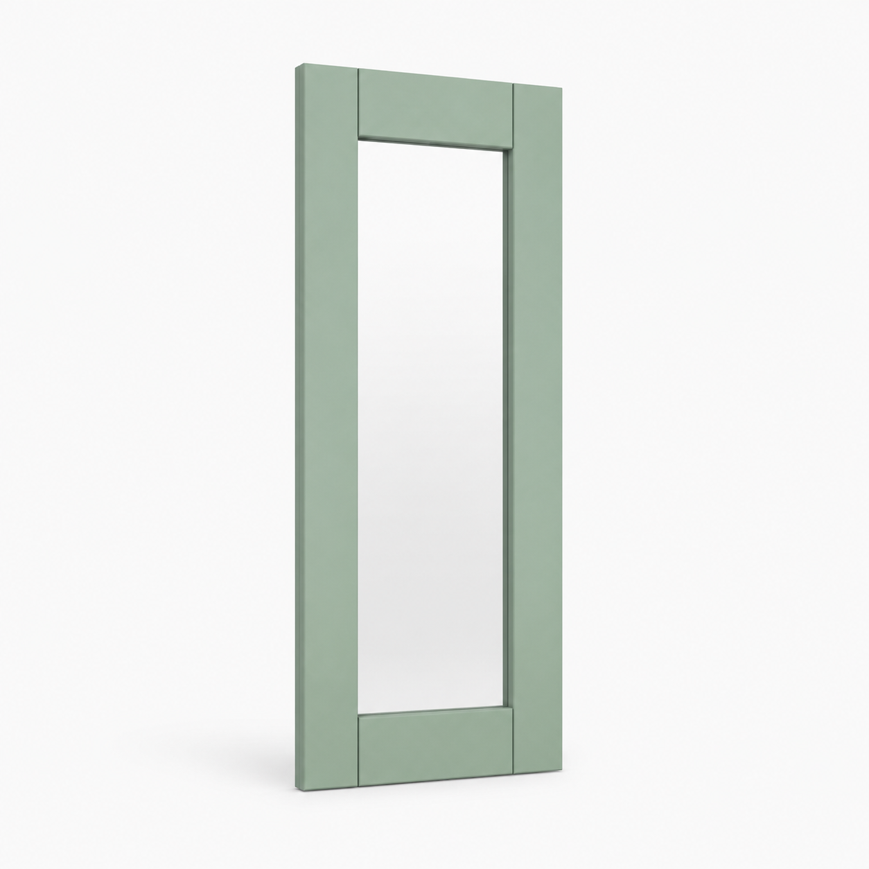 Jade Green Shaker 14 1/2"W Glass Door