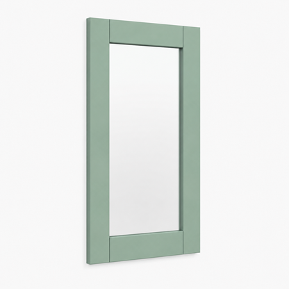 Jade Green Shaker 42"H Glass Door