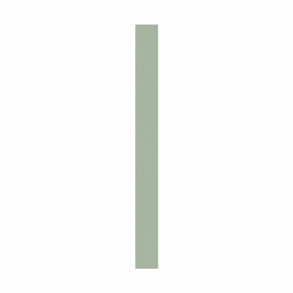 Jade Green Tall Filler 3" W