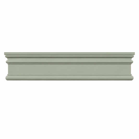 Jade Green Crown Moulding