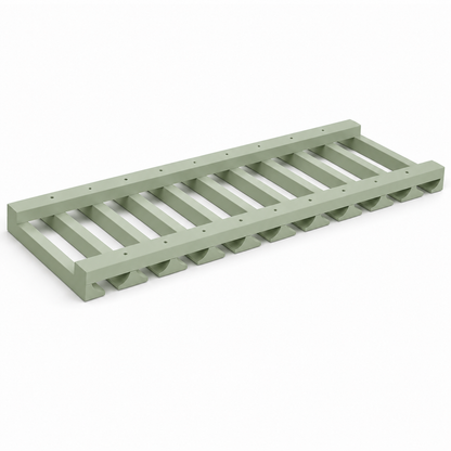 Jade Green Shaker Stem Wine Glass Holder