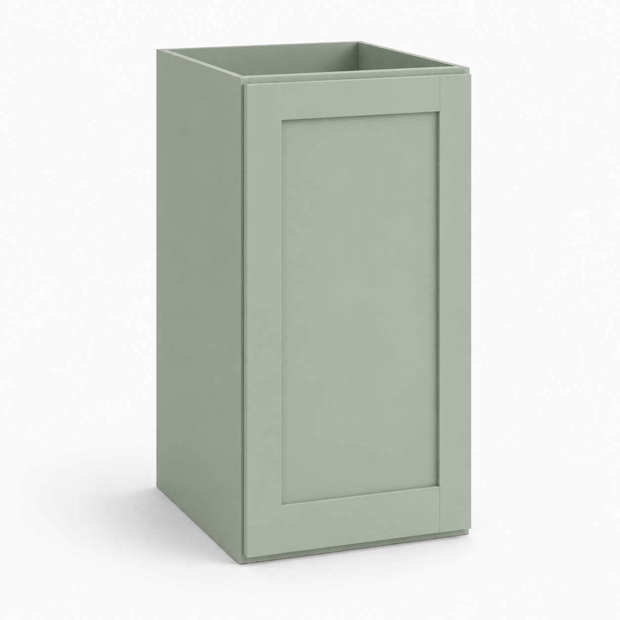 Jade Green Shaker 30″ H Single Door Wall Cabinet