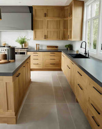 English Toffee Shaker Spice Pull Base Cabinet