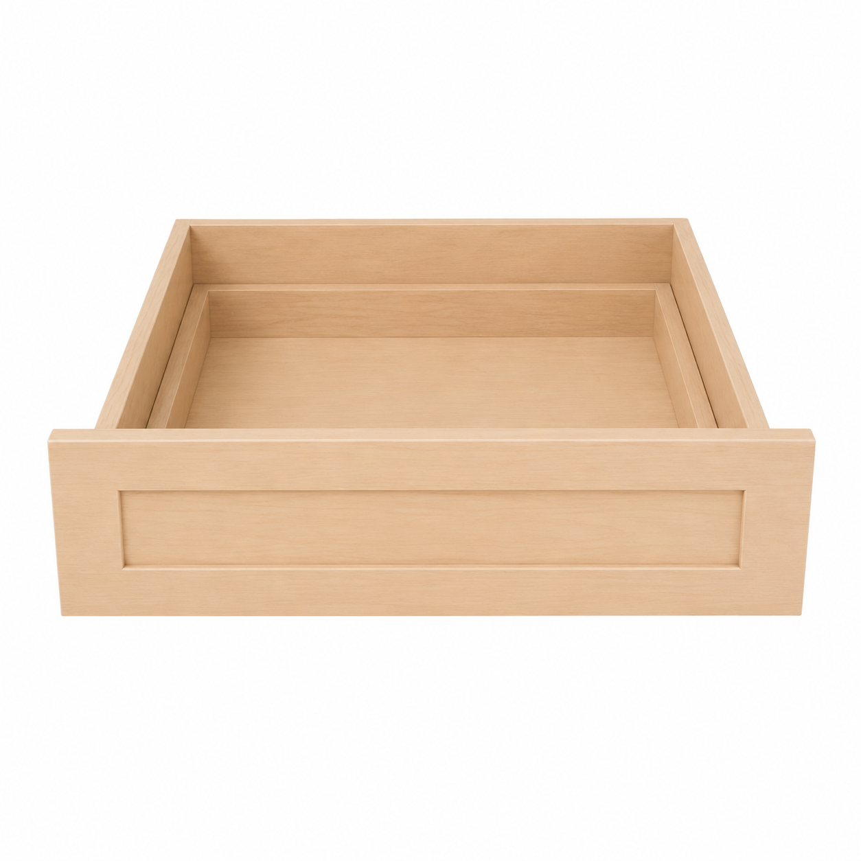 Unfinished Shaker Knee Drawer