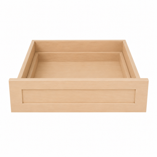 Unfinished Shaker Knee Drawer | Unfinished Kitchen Cabinet | USA Cabinets Outlet