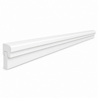 White Shaker Light Rail Moulding