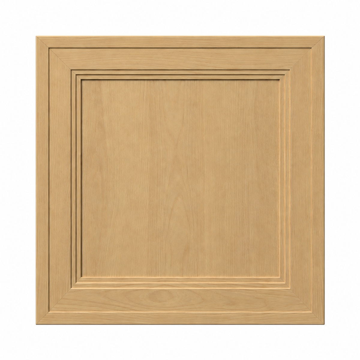 Double Shaker Natural Oak Sample Door